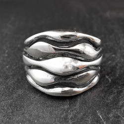 Sidabrinis žiedas 17,5 mm