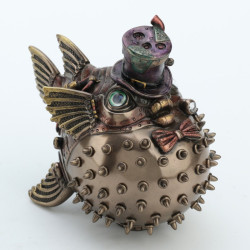 Steampunk Sofistinė Fugu Pūsliažuvė. Veronese suvenyras